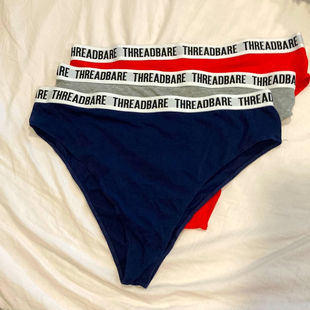 NWOT ASOS Curve Threadbare Panties.